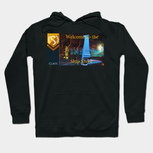 no mans sky themed welcome to the ship show Hoodie